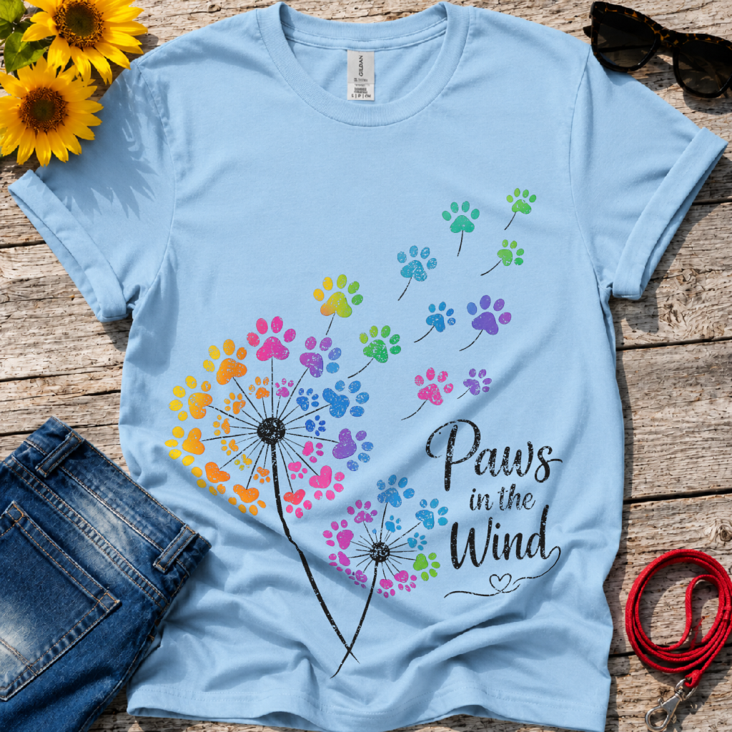Paws in the Wind T-Shirt