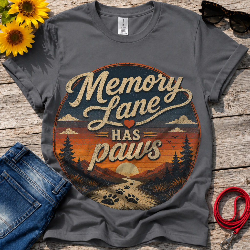 Paws on Memory Lane T-Shirt