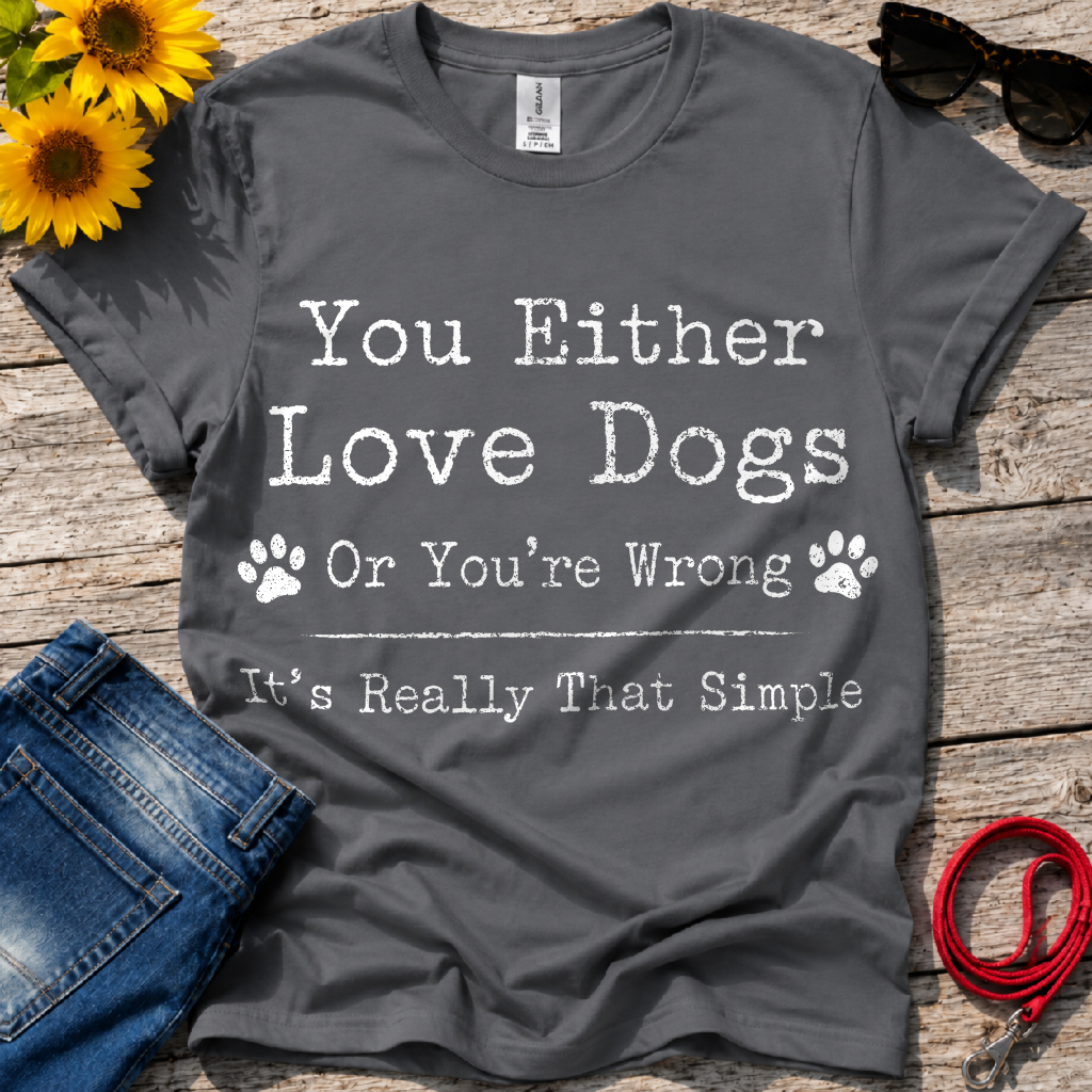 Unconditional Love for Dogs T-Shirt
