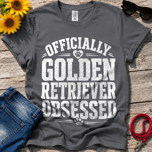 Golden Retriever Obsessed T-Shirt