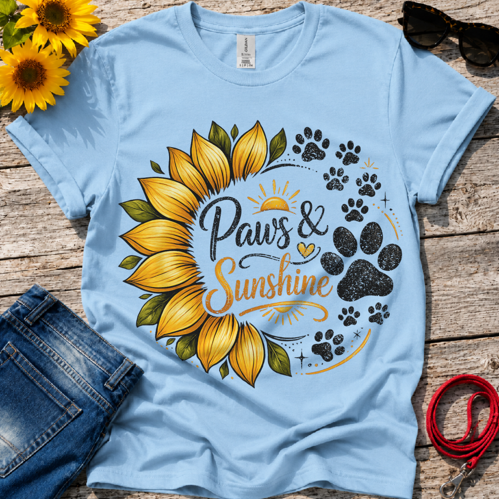 Paws And Sunshine T-Shirt