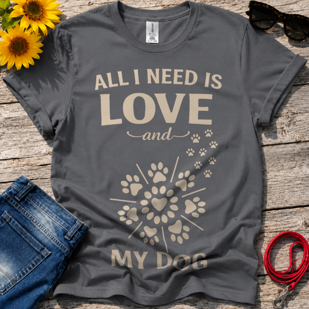 Radiant Paw Burst T-Shirt