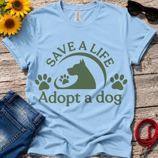 Adopt and Save Life T-Shirt