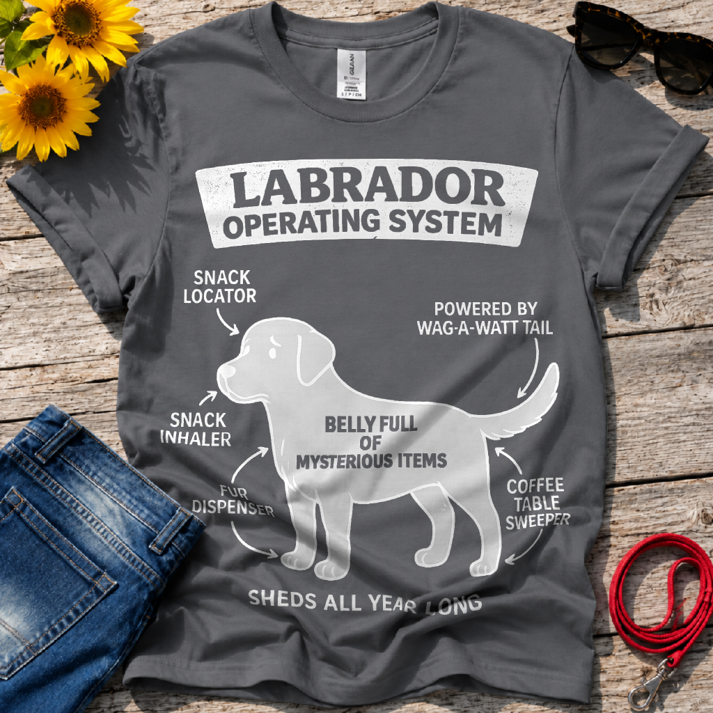 Anatomy of a Labrador T-Shirt