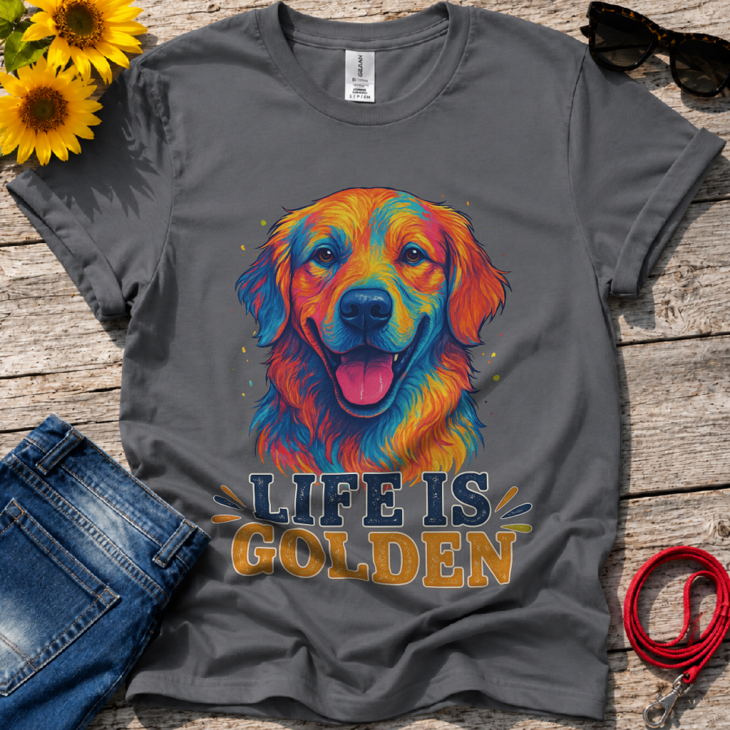 Colorful Retriever T-Shirt