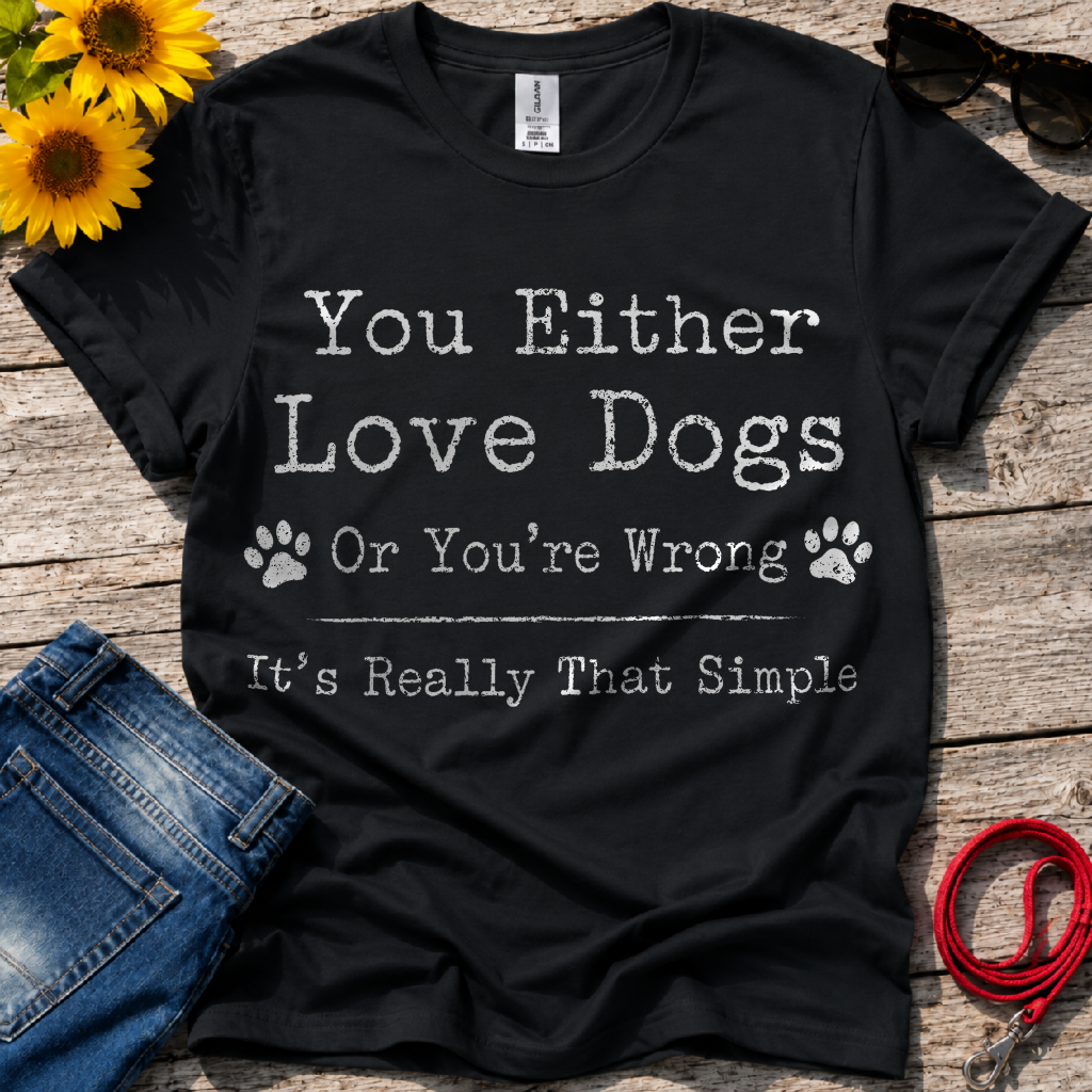 Unconditional Love for Dogs T-Shirt