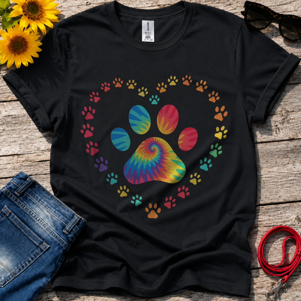 Paw Shaped Love T-Shirt
