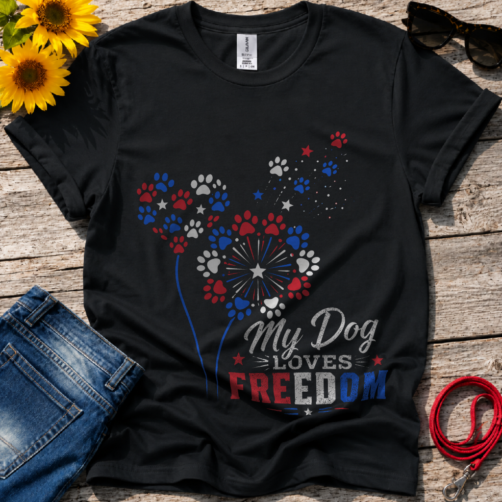Patriotic Dandelions T-Shirt