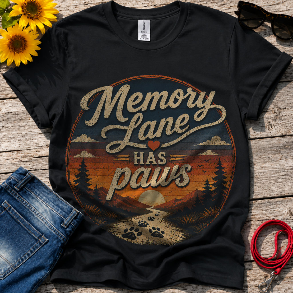 Paws on Memory Lane T-Shirt