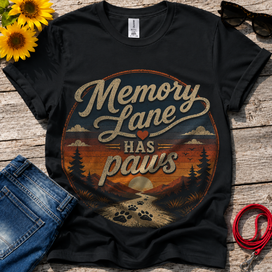 Paws on Memory Lane T-Shirt