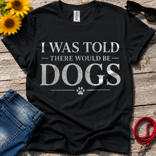 Expectant of Dogs T-Shirt