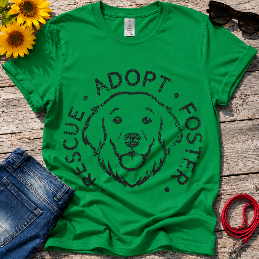 Rescue Adopt and Foster T-Shirt