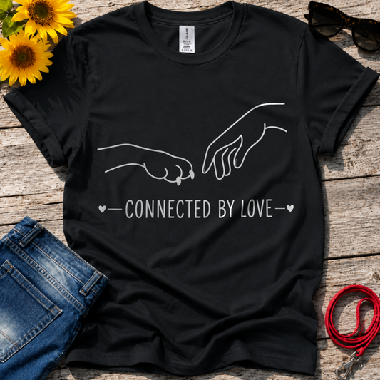 Dog Hand-Human Hand  T-Shirt