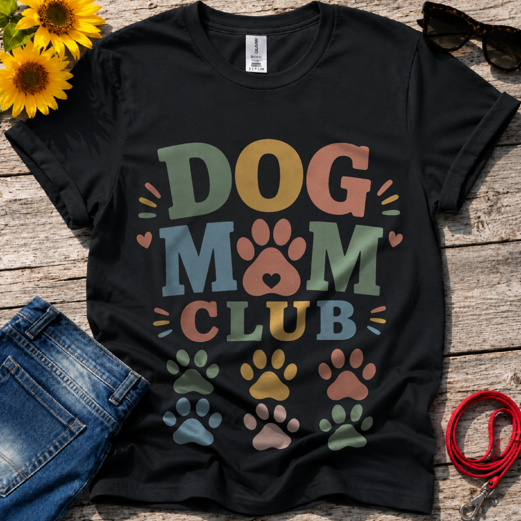 Paw Pattern T-Shirt