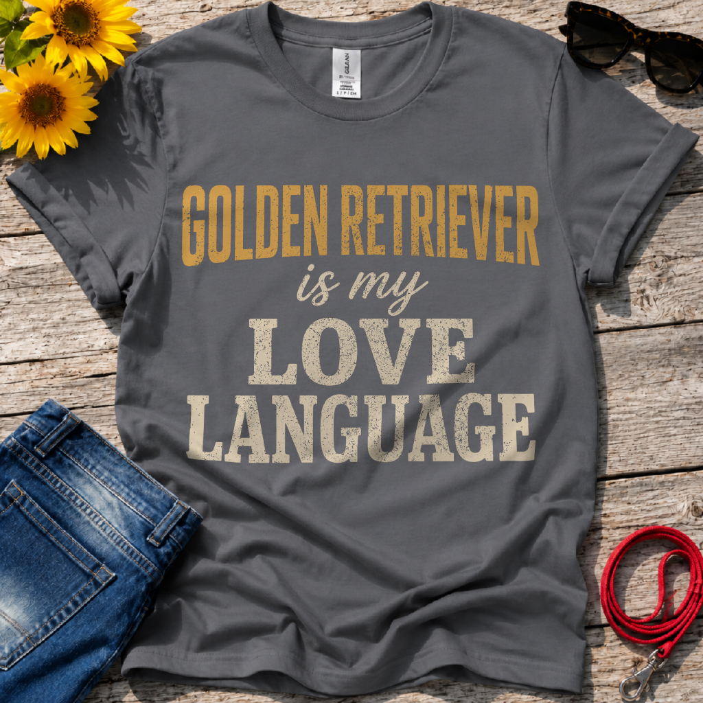 Golden Retriever Vocabulary T-Shirt
