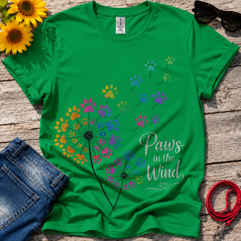 Paws in the Wind T-Shirt