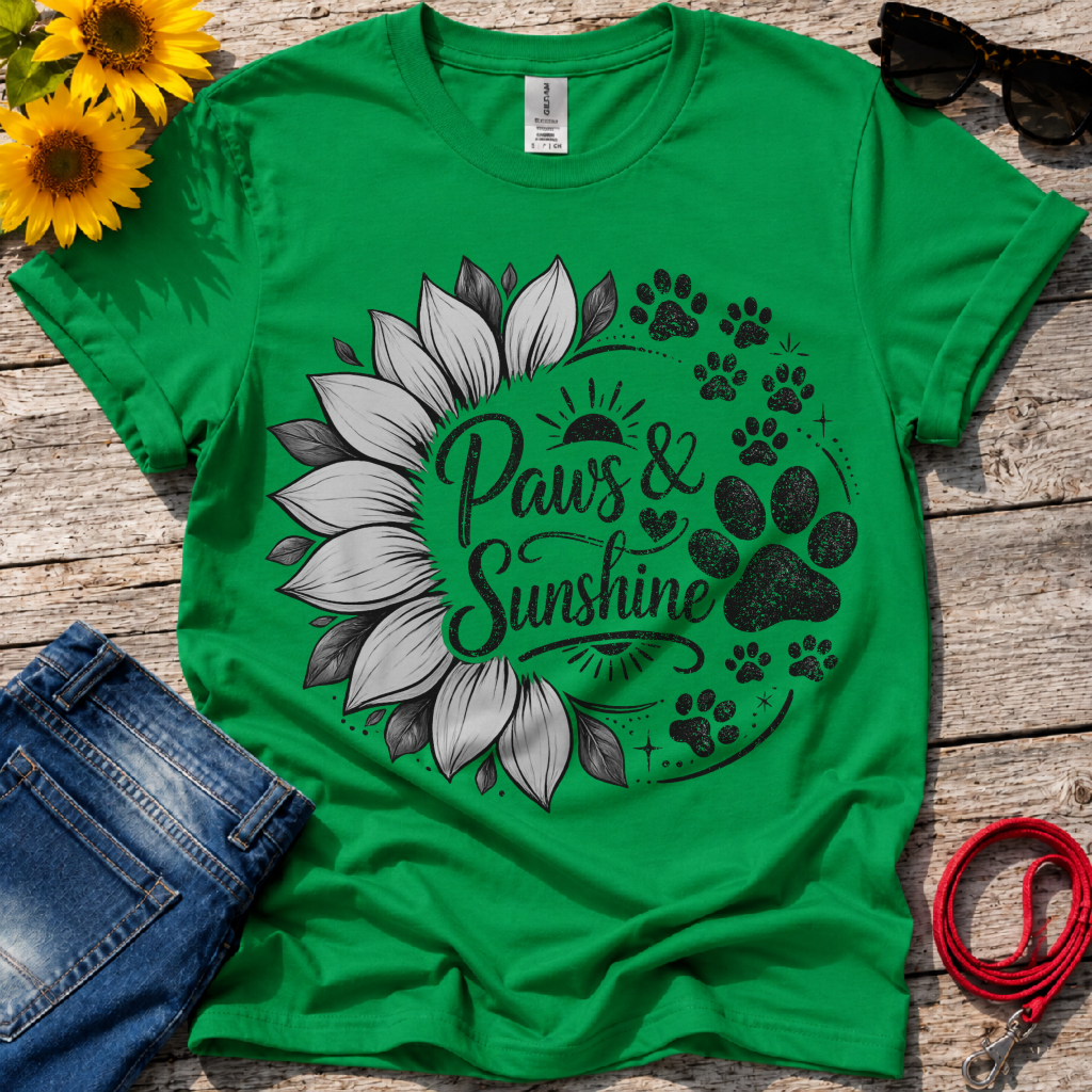 Sunflower Paws T-Shirt