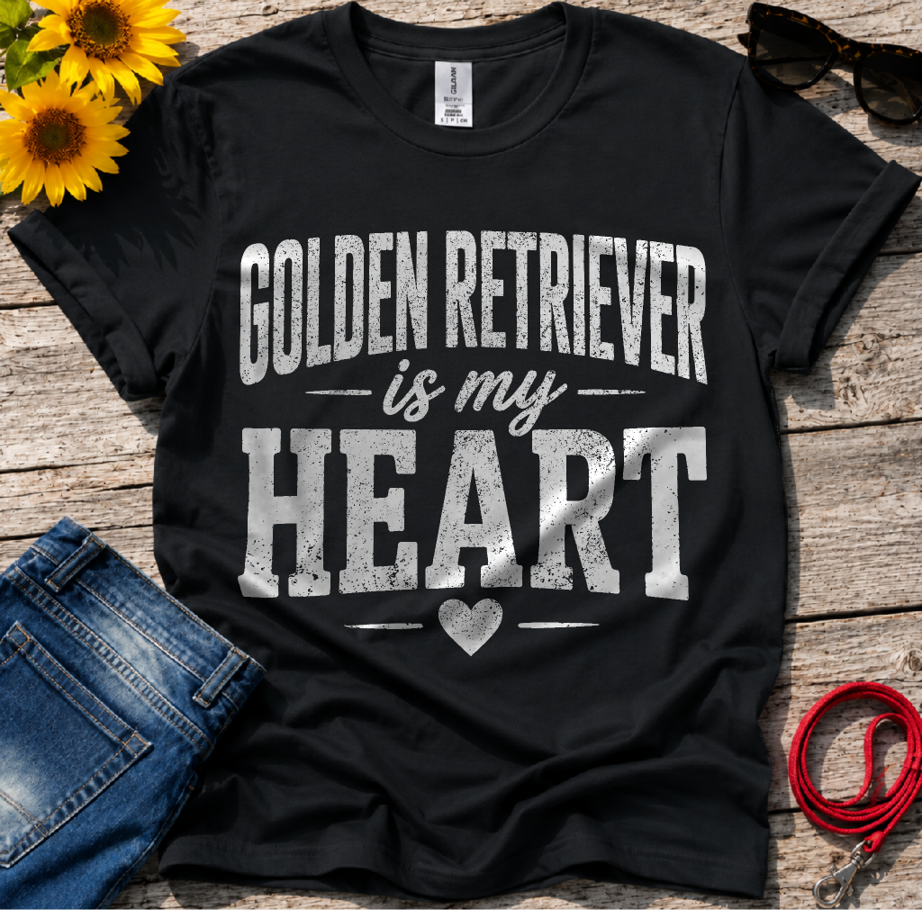 Golden Heart T-Shirt
