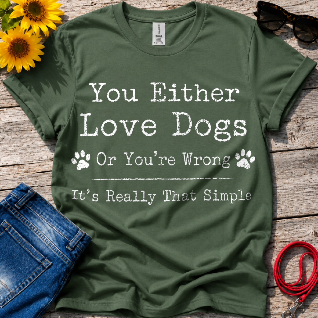 Unconditional Love for Dogs T-Shirt