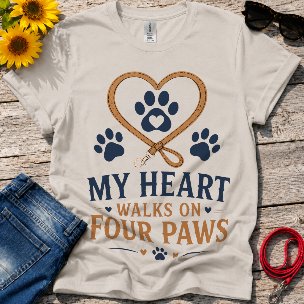 Dog Paw Love T-Shirt