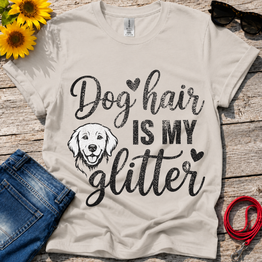 Golden Glitter T-Shirt