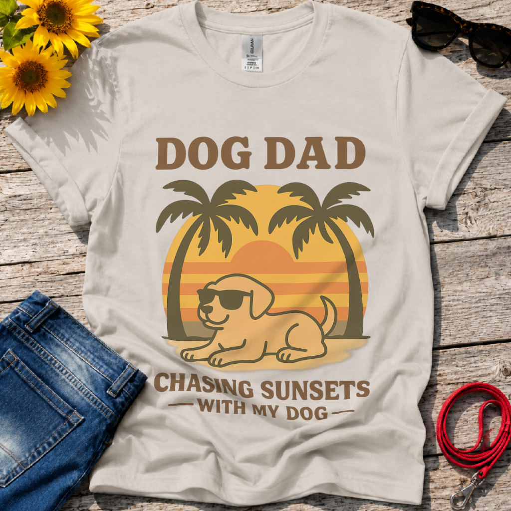 Dog Dad Vibes T-Shirt