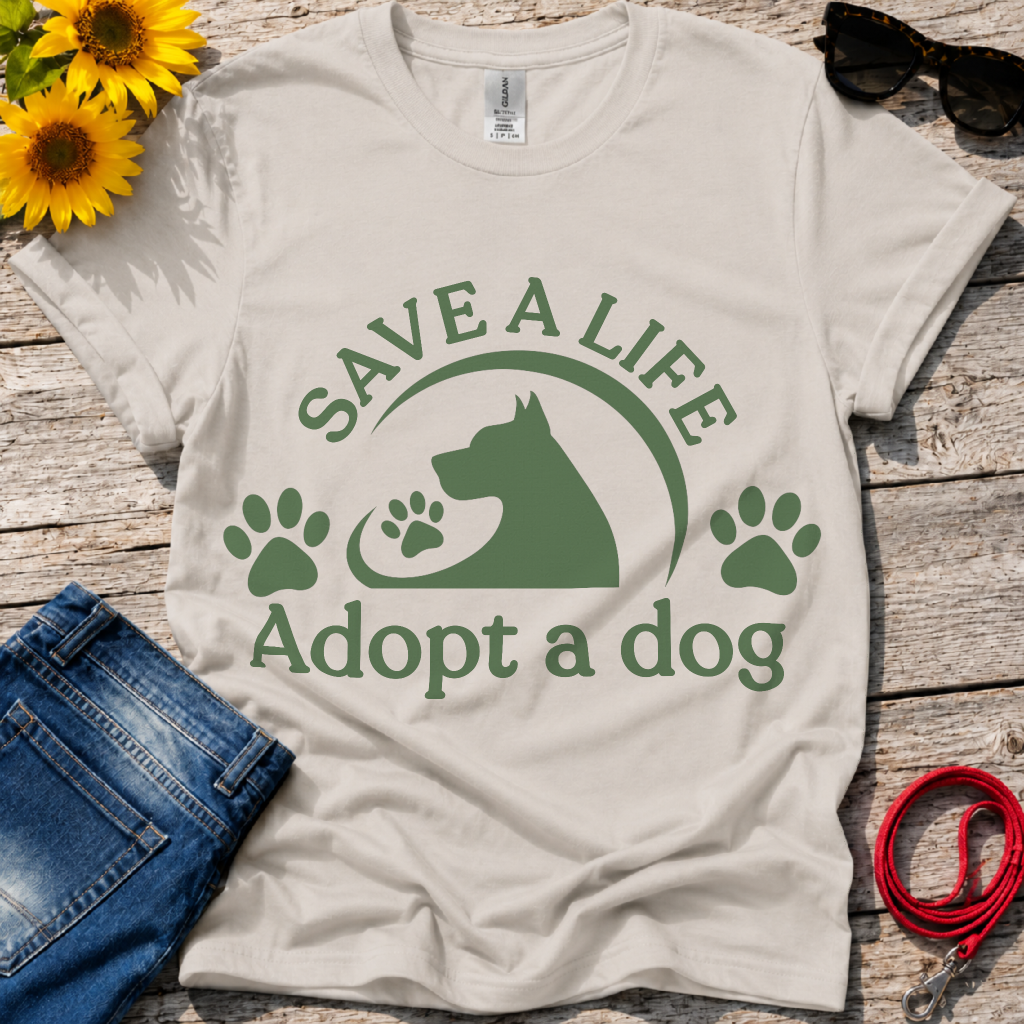 Adopt and Save Life T-Shirt