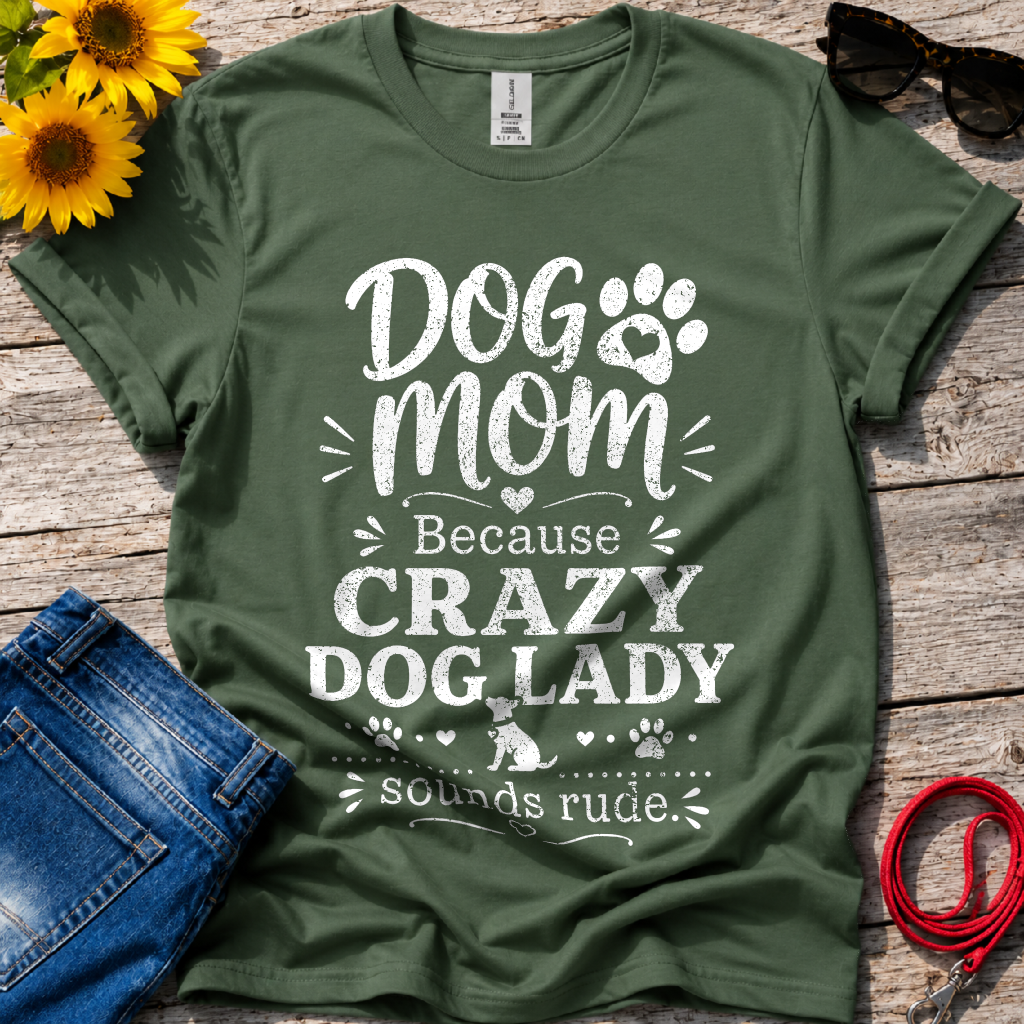 Crazy Dog Lady T-Shirt