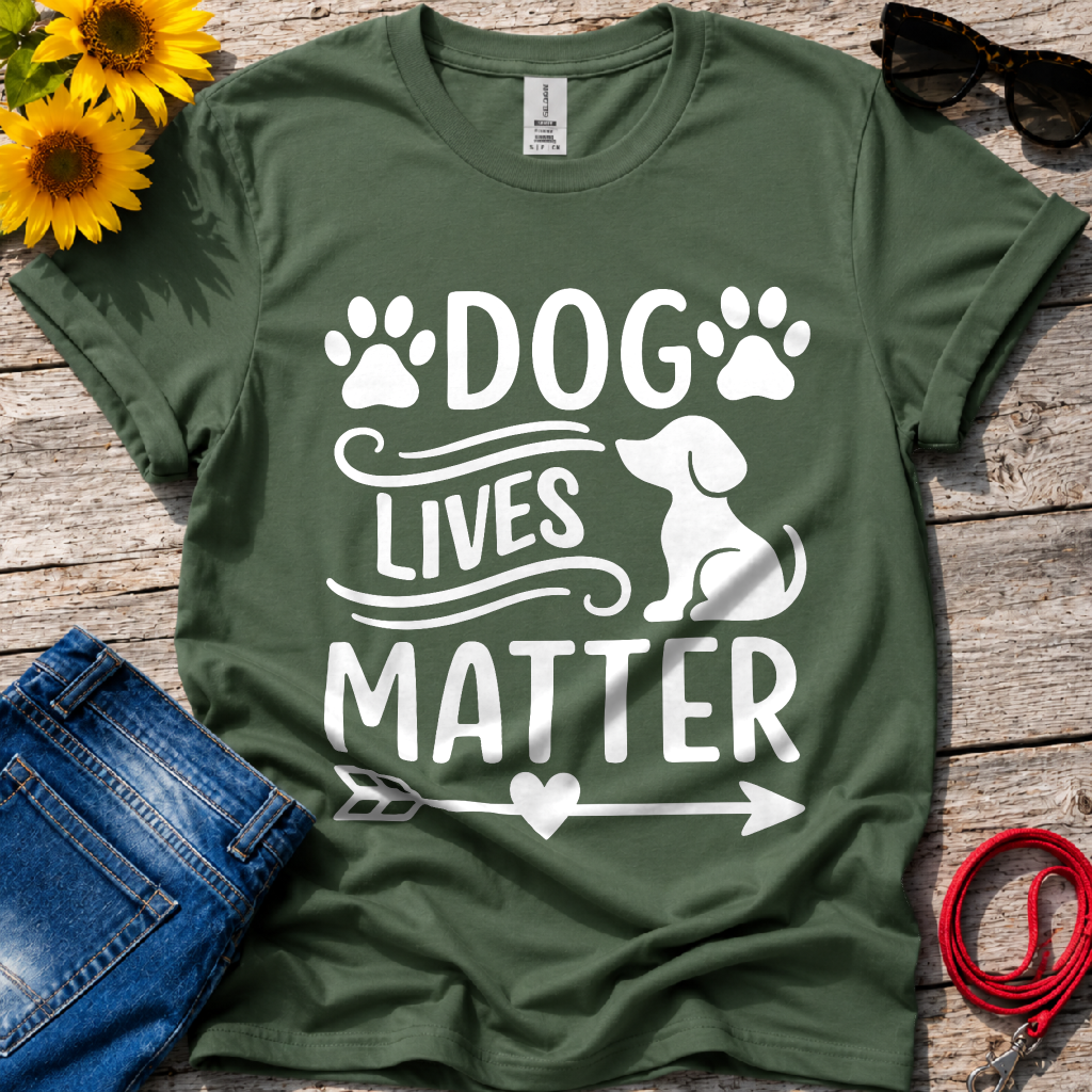 Dog Lives Matter  T-Shirt