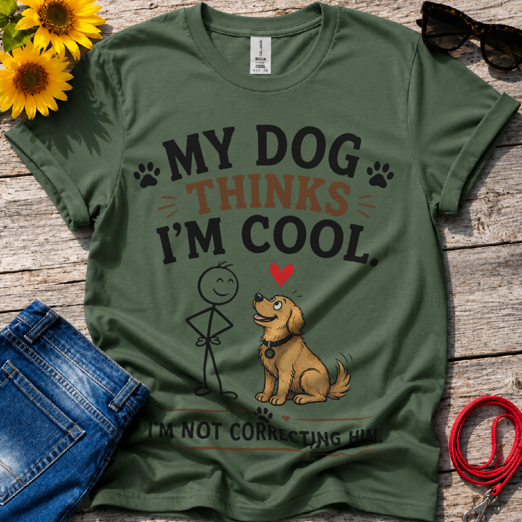 Cool Dog Parent T-Shirt