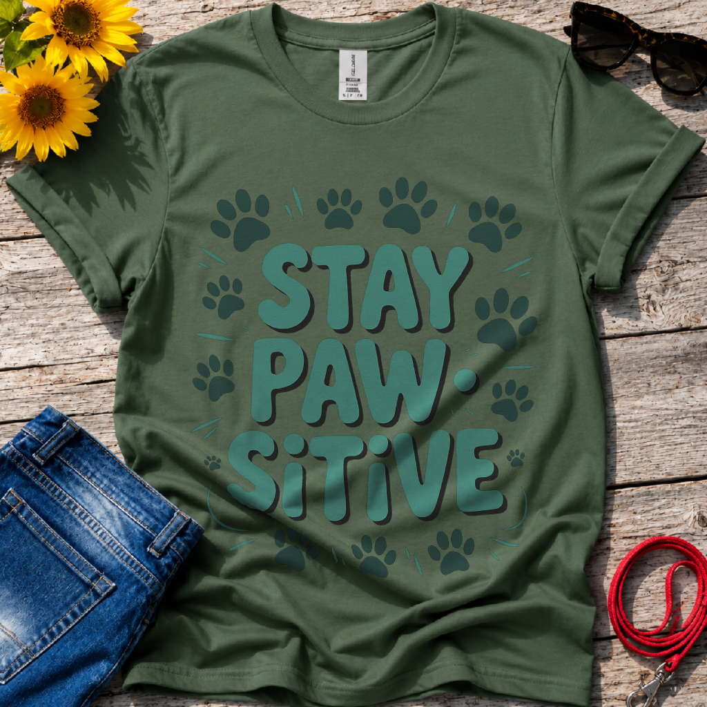Pawsitive Vibes T-Shirt