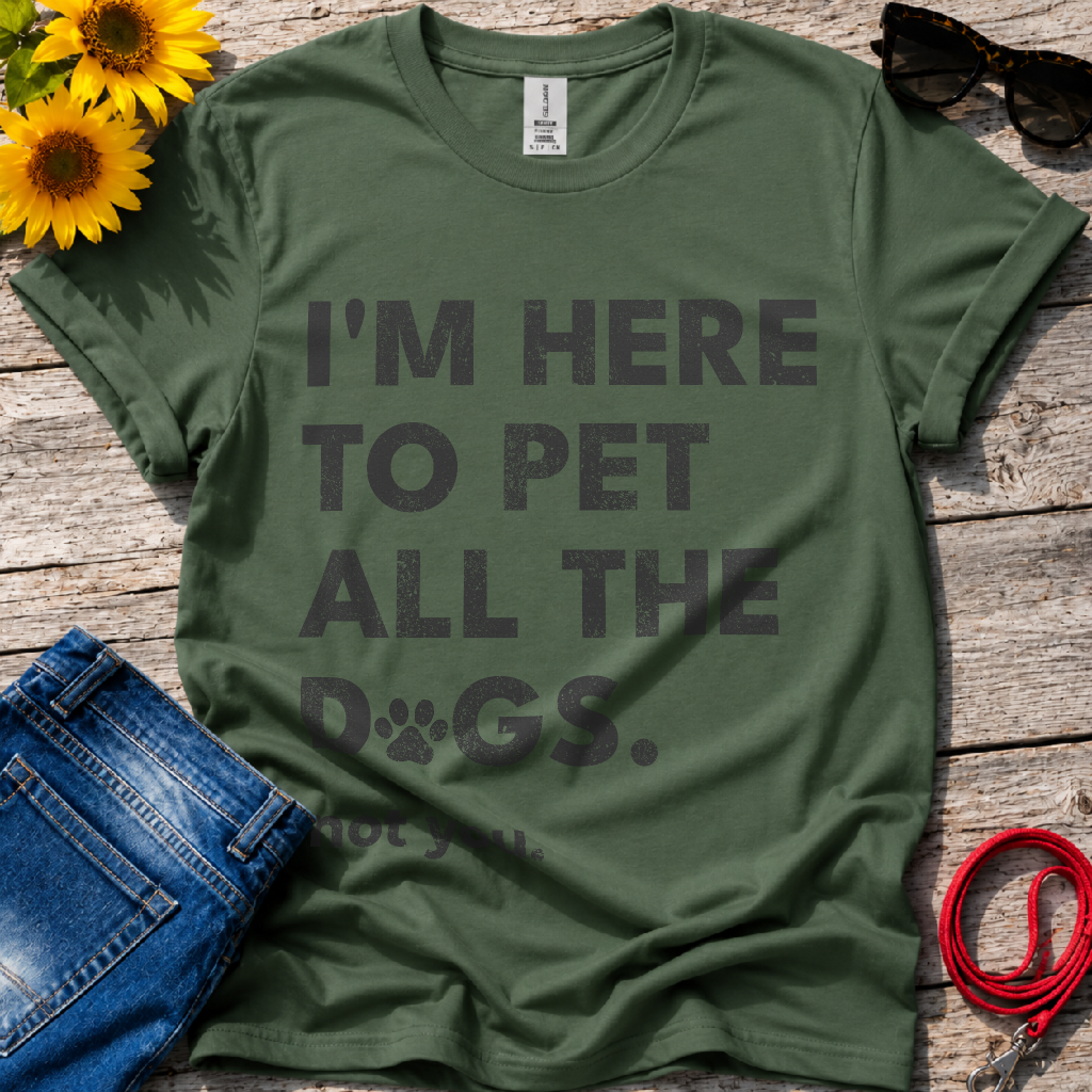 Just Pet all Dogs T-Shirt