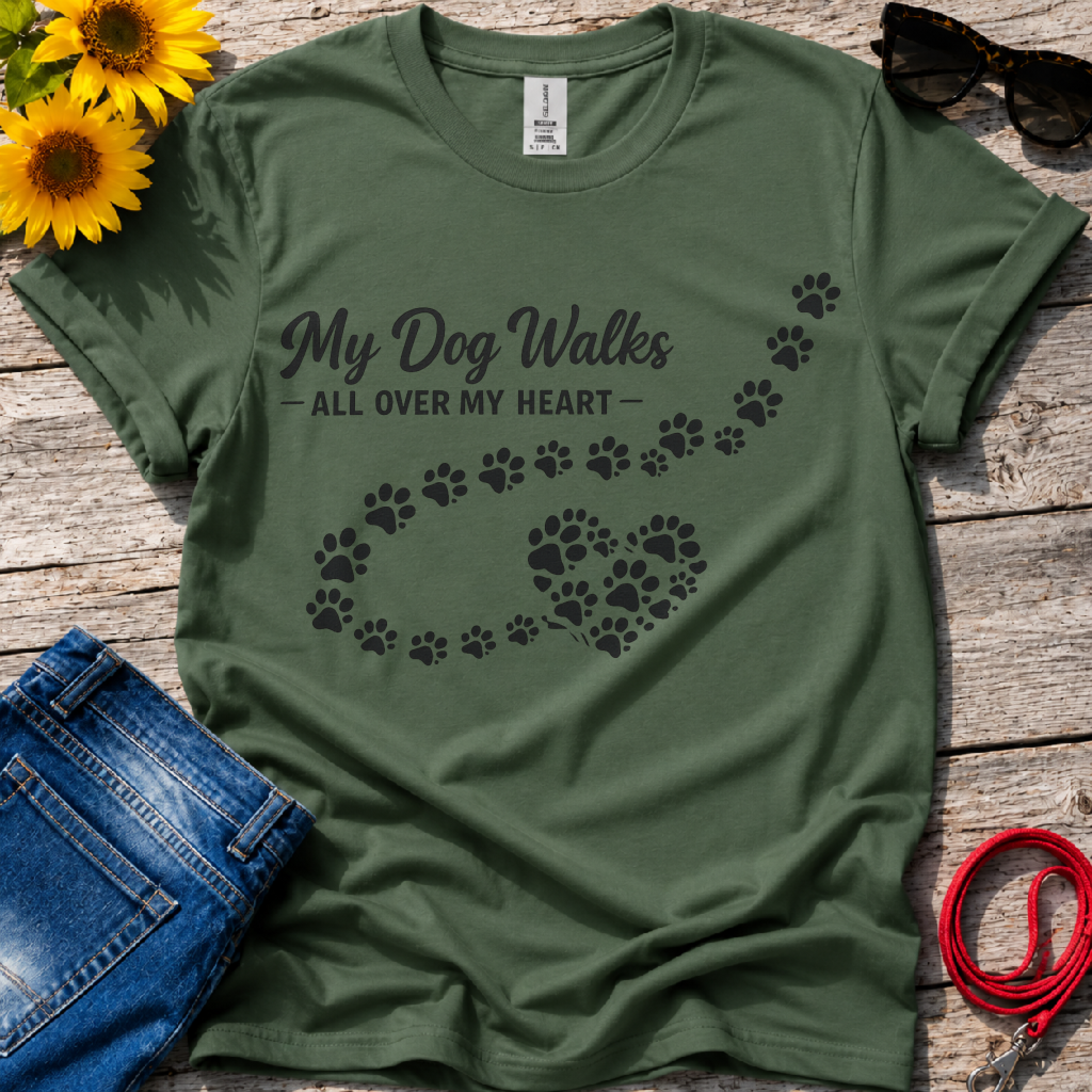 Dog Paw T-Shirt