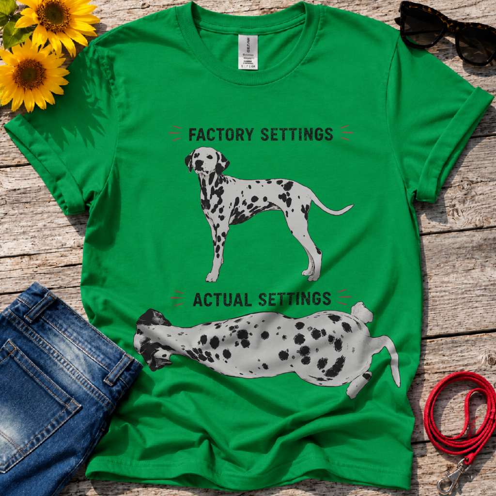 Dalmatian Setting Options T-Shirt