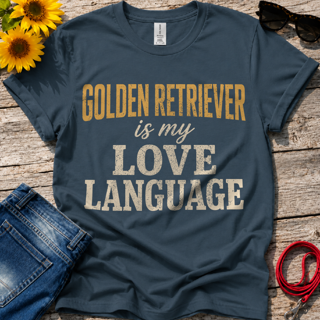 Golden Retriever Vocabulary T-Shirt